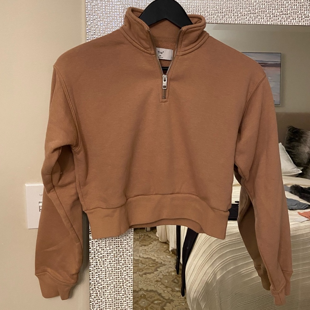 Tna fleece 1/4 Zip Sweatshirt